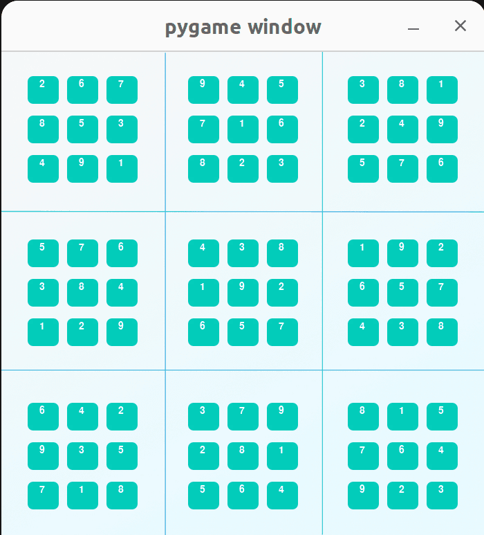 Sudoku Solved with AI